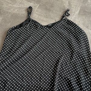 Torrid Black and White Polka Dot Camisole